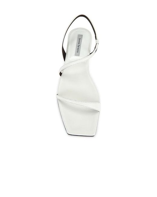 Emme Parsons White Delice Sandal