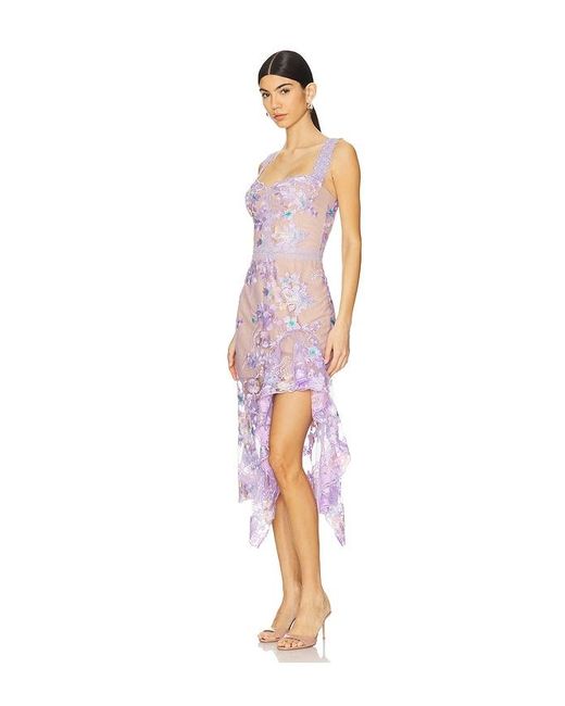 Bronx and Banco White Eva Midi Dress