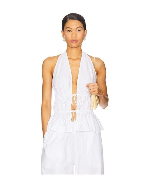 Lovers + Friends White Eliette Top