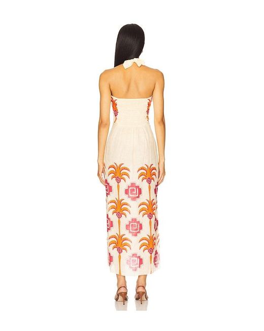 Johanna Ortiz White Water Adventure Ankle Dress