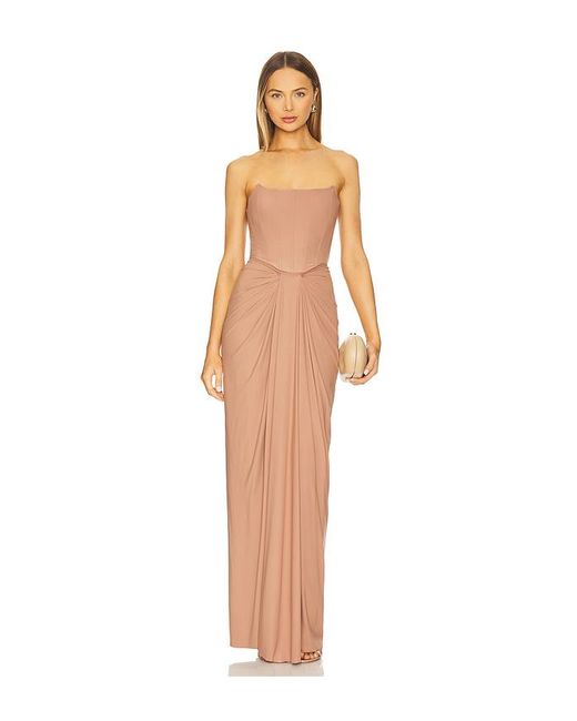 Deme by Gabriella White Abendkleid Pearl