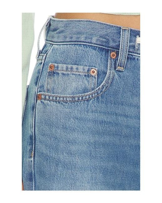 Pistola Blue Jadyn Low Slung Palazzo Jeans With Drawcord