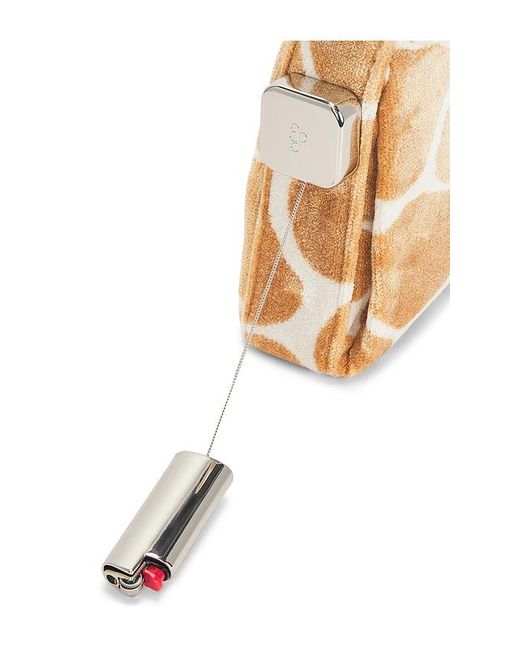 Edie Parker White Burn Shoulder Bag
