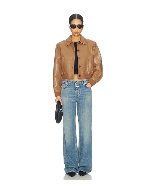 Citizens of Humanity Blue Lola Bomber Jacket