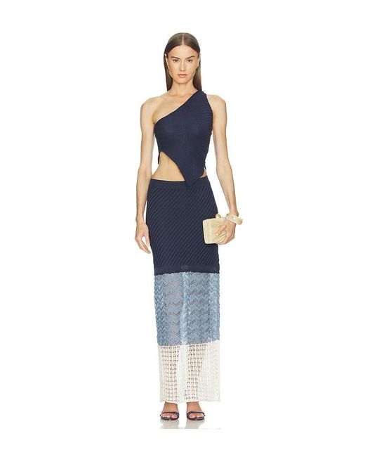 AZULU Blue Topanga Skirt