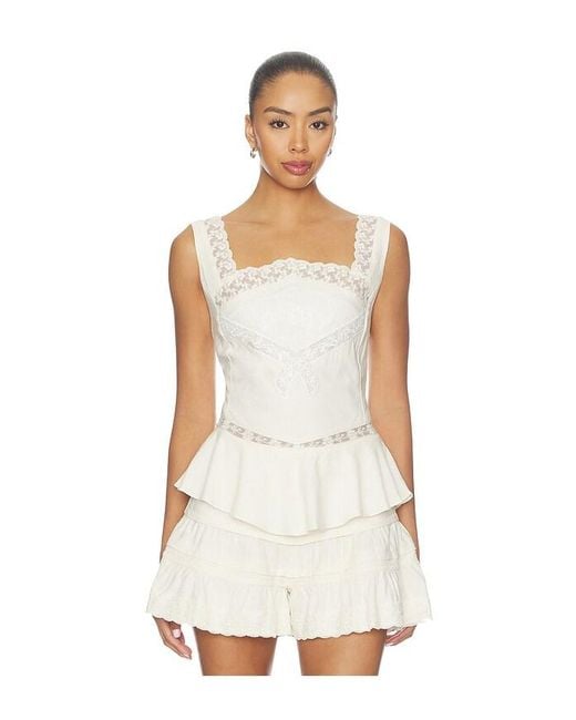 Sister NY White Costa Top