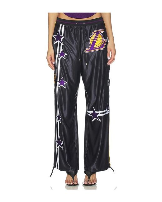 OFF SEASON Black Nylon Track Pant