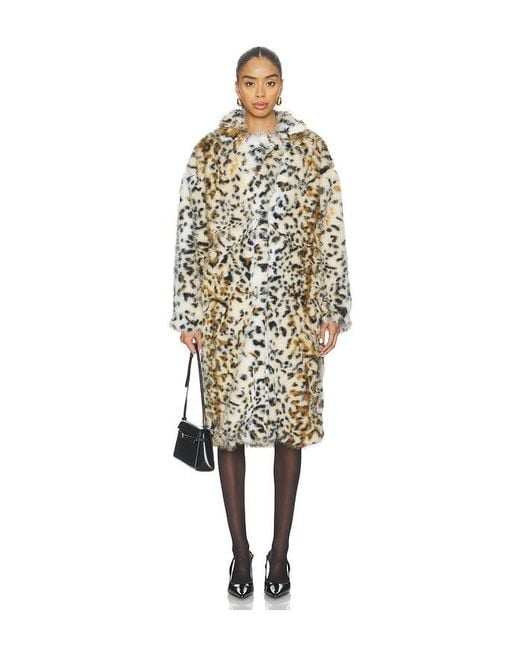 Le Superbe White Anora Coat