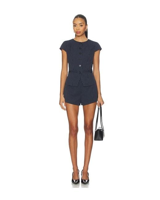 ALL THE WAYS Blue Monica Short Set