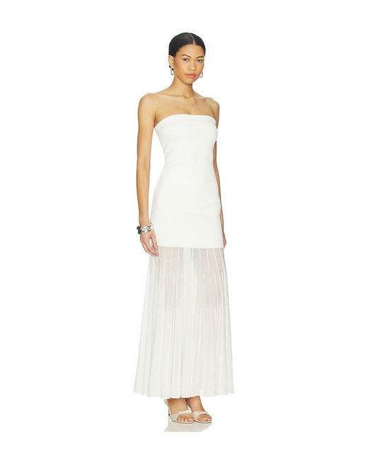 Line & Dot White Perissa Sweater Dress