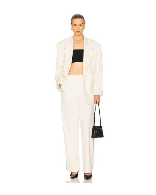 Remain White Oversized Blazer
