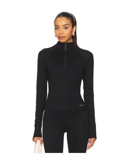 P.E Nation Black Nightfall Quarter Zip Long Sleeve Jacket