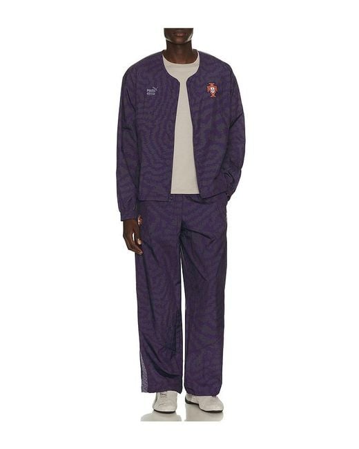 PUMA Blue X Fpf X Salehe Bembury King Track Jacket for men