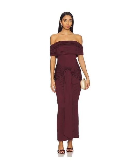 Nia Red Calista Dress