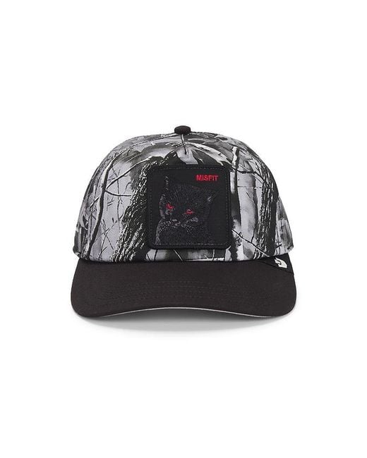 Goorin Bros Black Misfit Camo Trucker Hat for men