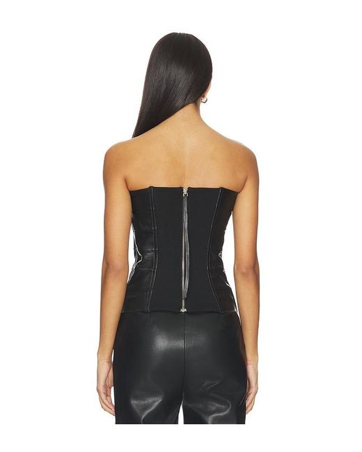 Miaou Black Lupe Corset