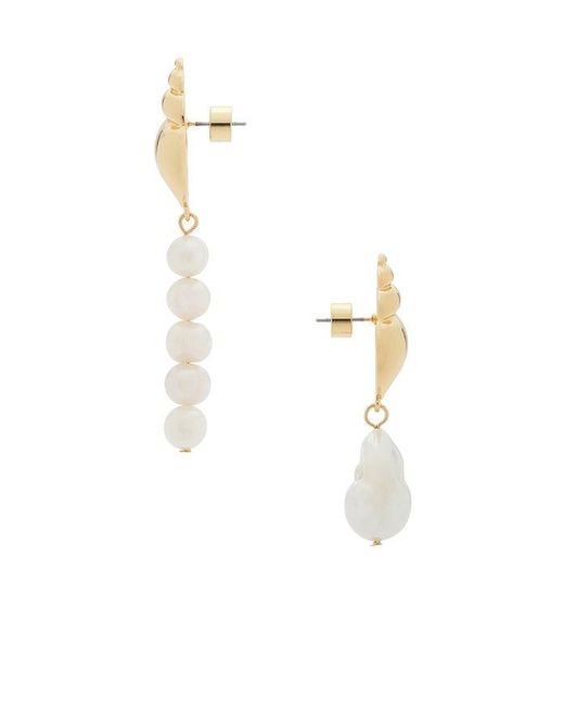 Frasier Sterling White X For Love & Lemons Nantucket Earrings