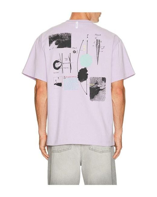 Students Golf White Golf Theory Short Sleeve T-Shirt for men