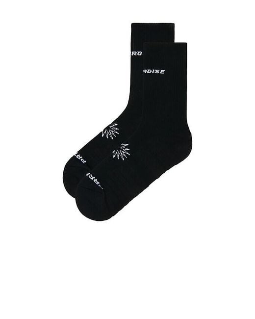 Paradise Zero Black Sock for men