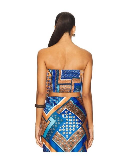 MISA Los Angles Blue Mae Top