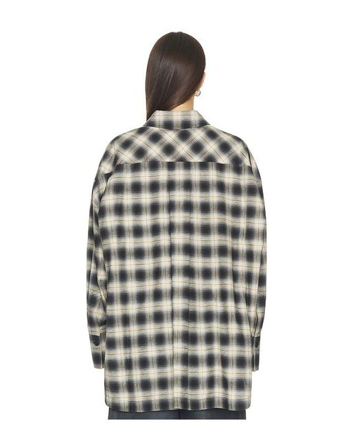 The Attico Multicolor Button Down Check Shirt