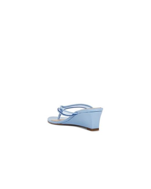 Veronica Beard Blue Clea Wedge Sandal