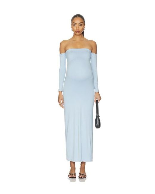 BUMPSUIT Blue The Angelina Dress