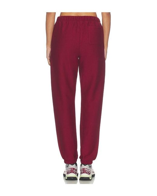 Champion Red Reverse Weave Sweatpant