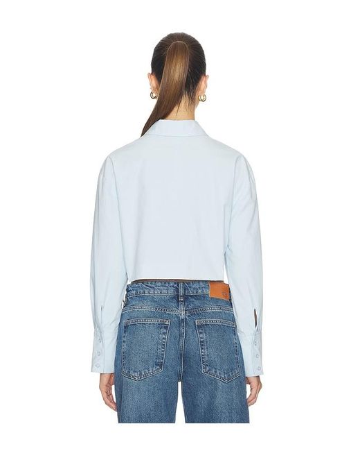 ALL THE WAYS White Tara Button Up Top
