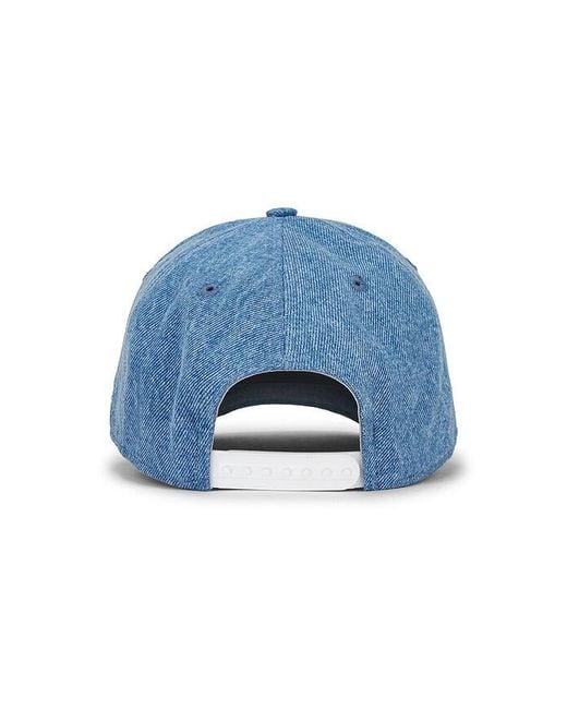 Siegelman Stable Blue Denim Five Panel Hat