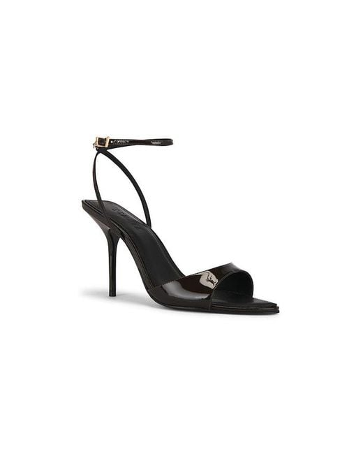 SCHUTZ SHOES Black Elodie Buckle Sandal