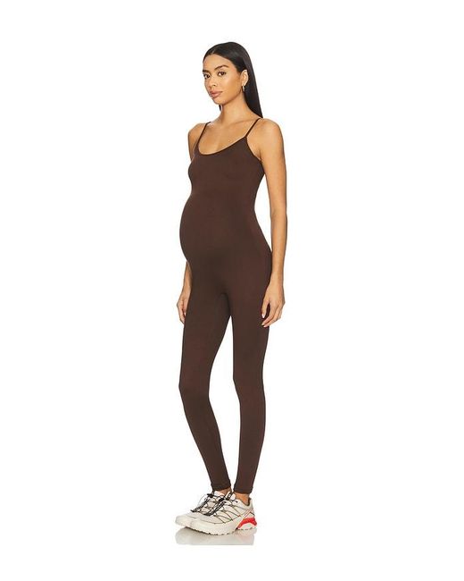 BUMPSUIT Brown The Kate Jumpsuit
