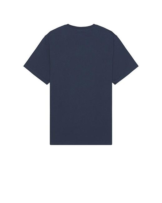 Maison Kitsuné Blue Fox Head Patch Regular T-shirt for men