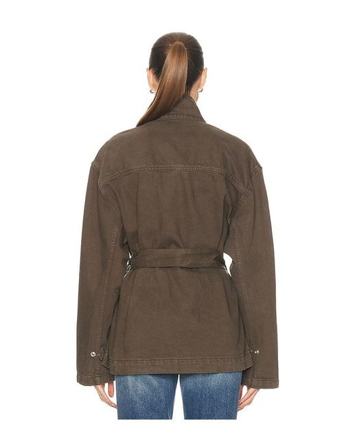 GRLFRND Brown Logan Jacket