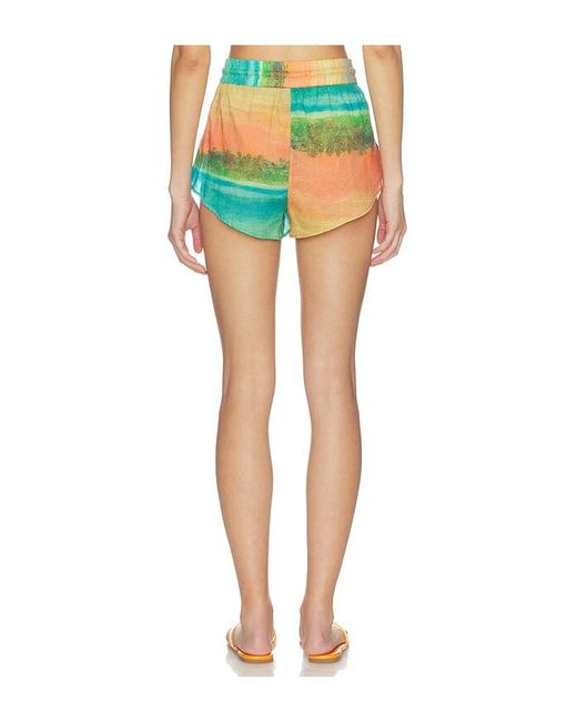 Donde Esteban Blue Formentera Mini Short