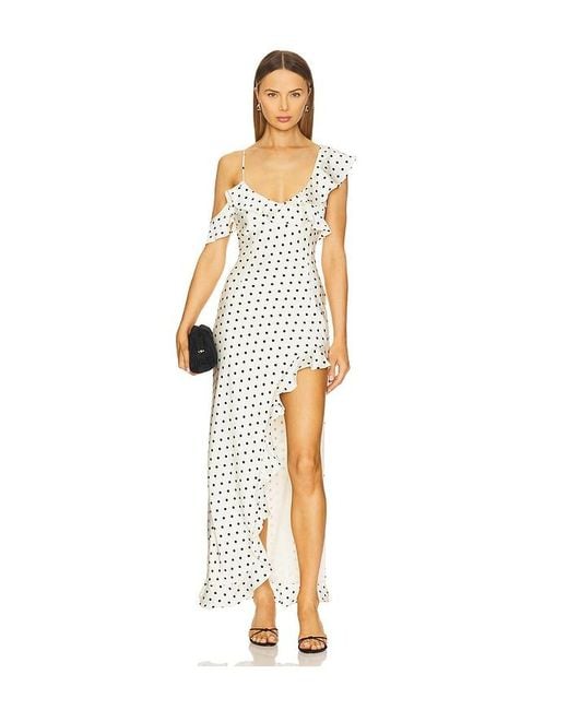 Runaway the Label White Karlita Maxi Dress