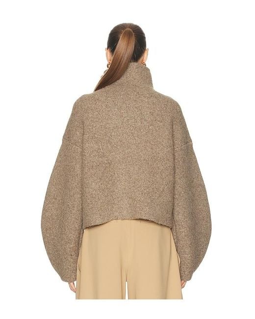 Camila Coelho Natural Wynter Boiled Knit Jacket