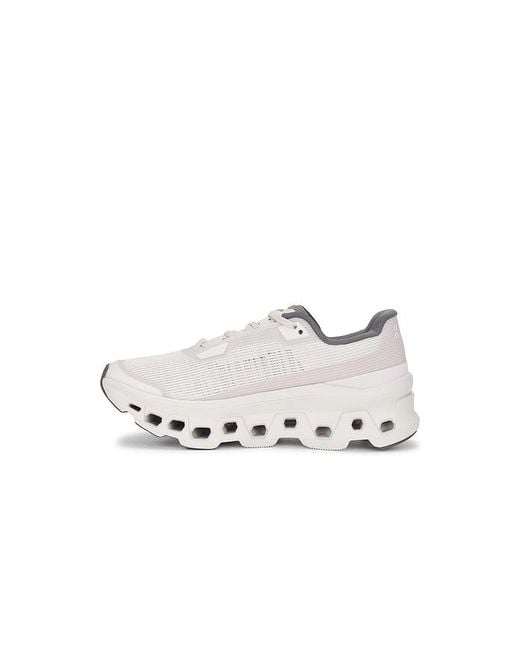 On Shoes White Cloudmster Void Sneaker