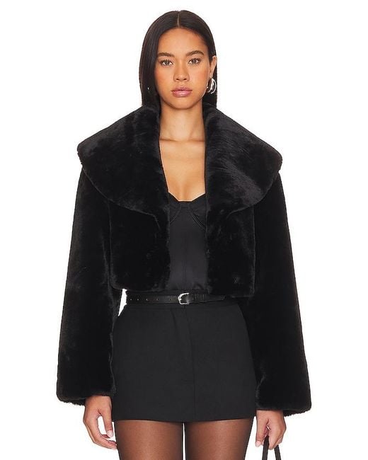 Lamarque Black Danika Cropped Jacket