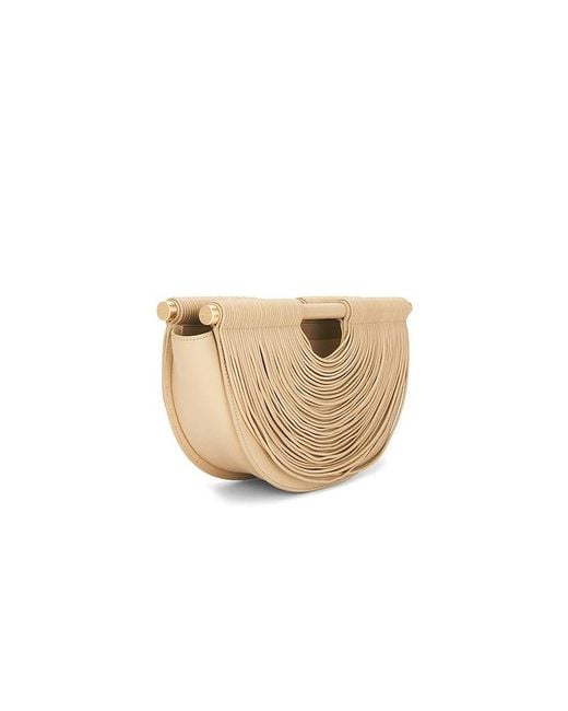 Cult Gaia White Lou Top Handle Bag