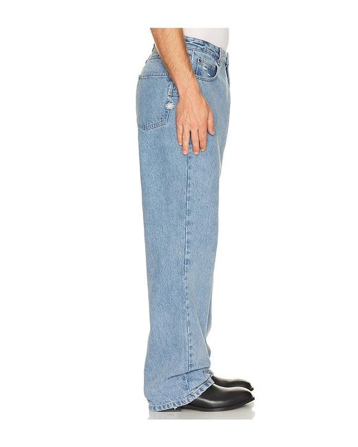 Filling Pieces Blue Denim Pants for men