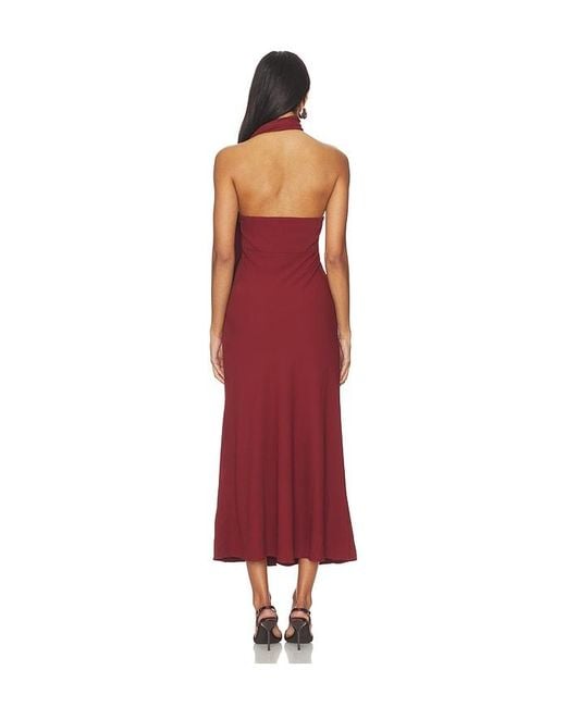 Astr Red Hilaire Dress