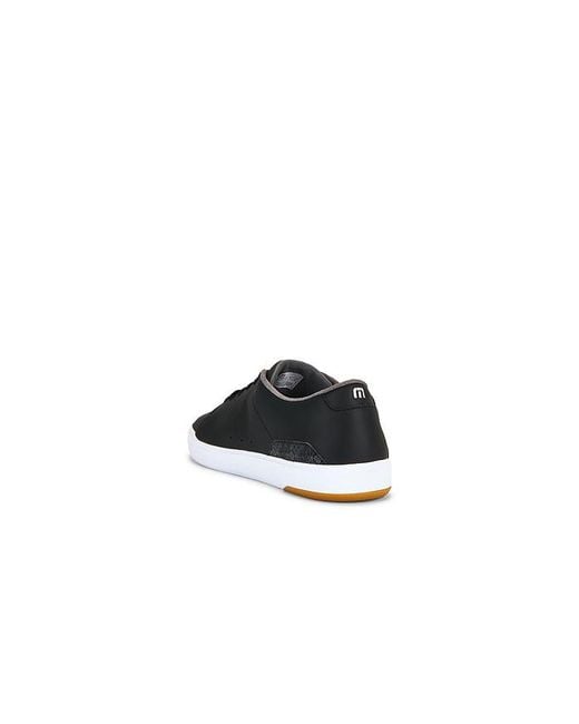 Travis Mathew Black The Modern Cup Sneakers for men