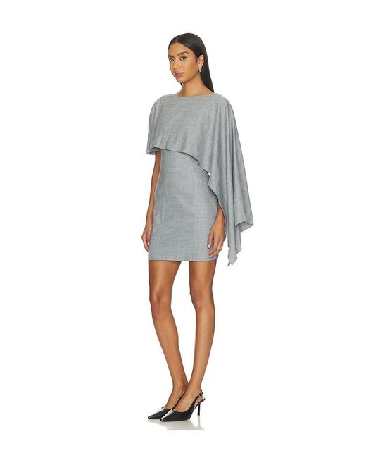 Amanda Uprichard Gray Soleil Dress
