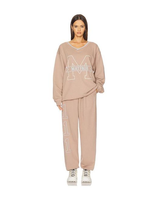 The Mayfair Group White Mayfair Angels Sweatpants