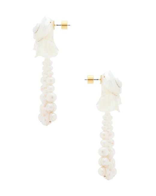 Frasier Sterling White X For Love & Lemons Tidal Treasure Earrings