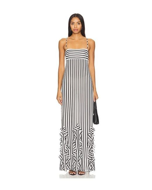House of Harlow 1960 White X Revolve Nieve Maxi Dress
