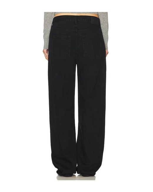 GRLFRND Black Bella Low Rise Boyfriend