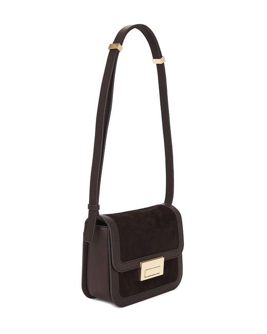 Loeffler Randall Black Desi Crossbody With Lock Hardware Bag
