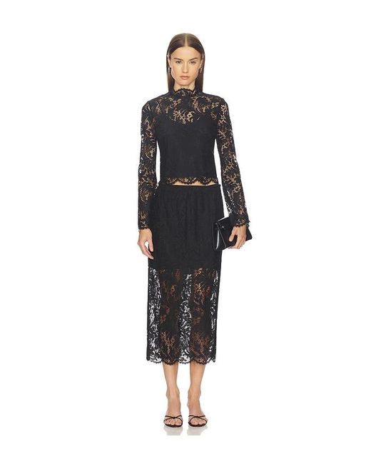 A.L.C. Black Lydia Skirt